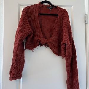 Cropped sweater